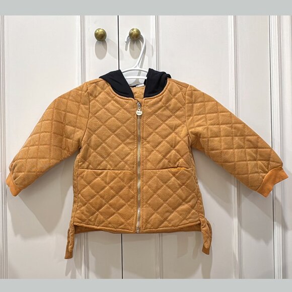 Khaki children's thick coat Unisex 3-5T - Picture 1 of 4